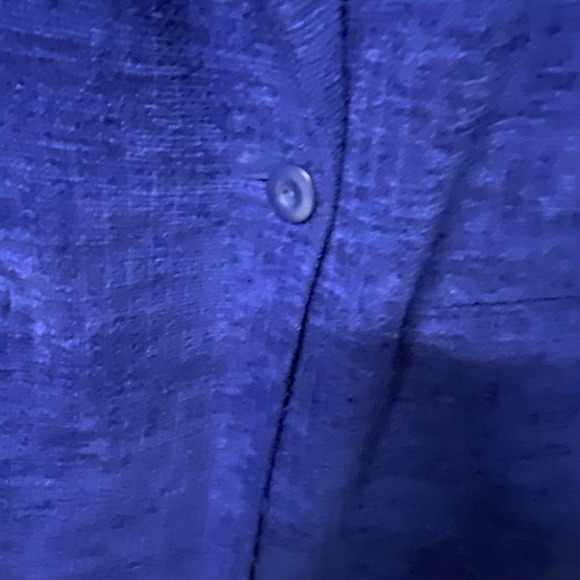 Joan Leslie Woman Blazer Jacket Blue Fully Lined Lightly Padded Shoulders 16W - Picture 6 of 8